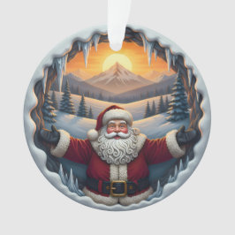 Weihnachtsmann Weihnachtsbaumanhänger 2025 – Winte Ornament