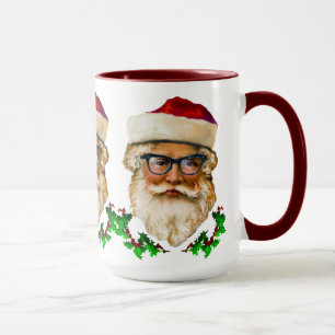 Weihnachtsmann & Weihnachtsdesign Tasse