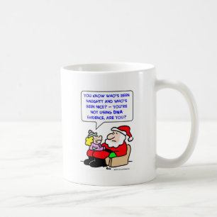 Weihnachtsmann-Weihnachtsdna-Beweis Kaffeetasse