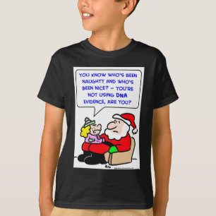 Weihnachtsmann-Weihnachtsdna-Beweis T-Shirt