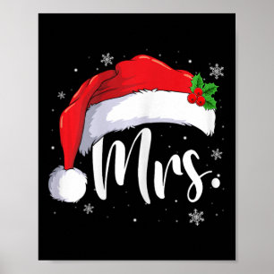 Weihnachtsmann Weihnachtsfrau Weihnachten Paare Pa Poster