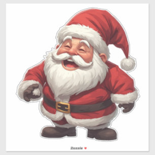 Weihnachtsmann Weihnachtsgeschenk Idee Kinder Feri Aufkleber