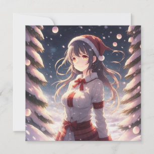 Weihnachtsmann-Weihnachtskarte Feiertagskarte
