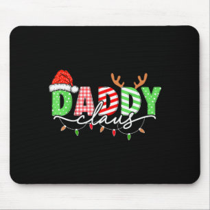 Weihnachtsmann Xmas Christmas Leuchten Pyjama Fami Mousepad