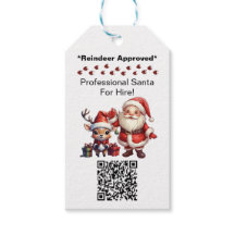 Weihnachtsmann Zwei-Seiten-Geschäftskarte Bearbeit