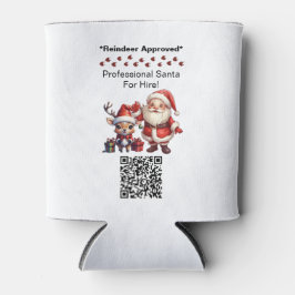 Weihnachtsmann Zwei Seiten Visitenkarte Bearbeiten Dosenkühler