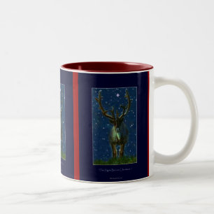Weihnachtsmann Zweifarbige Tasse