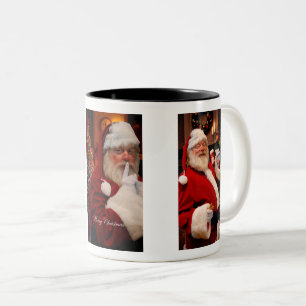 Weihnachtsmann Zweifarbige Tasse
