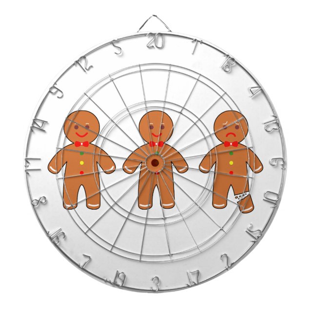Weihnachtsmänner Dartscheibe (vorne)