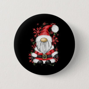 Weihnachtsmänner Herr Claus Santa Gnom Weihnachts- Button