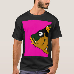 Weihnachtsmänner Papa Barsch Fisch Lustig Fischen T-Shirt