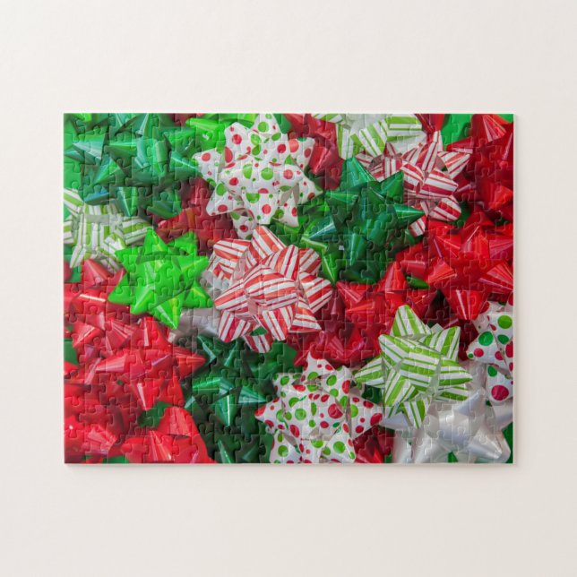 Weihnachtsmänner Puzzle (Horizontal)