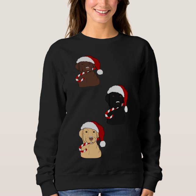 Weihnachtsmänner Sweatshirt (Vorderseite)