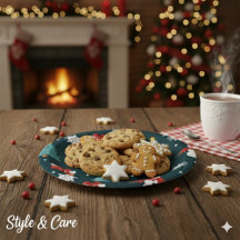 Weihnachtsmänner Weihnachtsbäume Feiertagsgeschenk