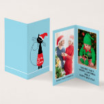 Weihnachtsmänner, Weihnachtskarte für das Foto Visitenkarten<br><div class="desc">Weihnachtskarten,  Weihnachtskarten für Familien-Foto im Business Card Store. Diese Karten sind eine clevere und preiswertere Alternative zu Ihren normalen Weihnachtskarten,  weil sie viel kleiner und ohne Umschläge sind. Überreichen Sie sie einfach an Ihre Familie und Freunde in dieser Ferienzeit.</div>