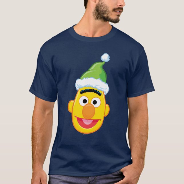 Weihnachtsmannmütze Bert T-Shirt (Vorderseite)