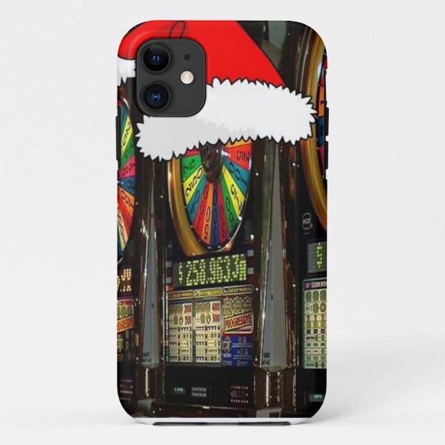 Weihnachtsmannmütze Case-Mate iPhone Hülle (Rückseite)