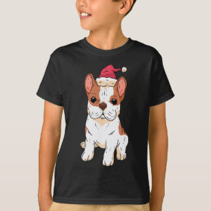 Weihnachtsmannmütze Christmas Pajama Dog Welpe Dog T-Shirt