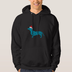 Weihnachtsmannmütze Dackel Weihnachten Für Hunde L Hoodie