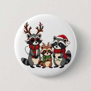 Weihnachtsmannmütze der Weihnachtsrabatte Button