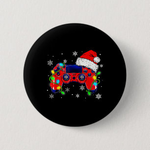 Weihnachtsmannmütze Gamer Bo Button