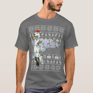Weihnachtsmannmütze Gänsebird Lover Ugly Snow Gäns T-Shirt