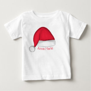 Weihnachtsmannmütze Kleinkind T. Personalisiert Baby T-shirt