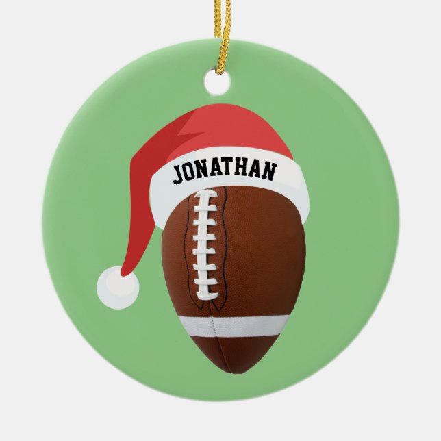 Weihnachtsmannmütze Ornament (Vorne)