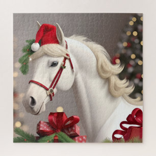 Weihnachtsmannmütze Puzzle