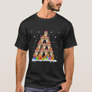 Weihnachtsmannmütze Savannah Cat Lovers Men Women T-Shirt