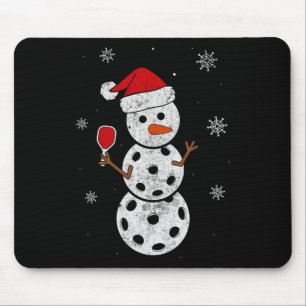 Weihnachtsmannmütze Schneemann Geschenke Für Xmas Mousepad