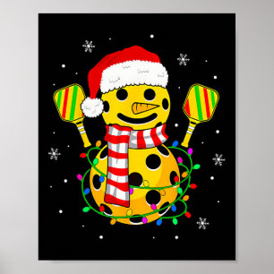 Weihnachtsmannmütze Schneemann Geschenke Für Xmas Poster