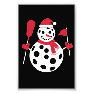 Weihnachtsmannmütze Snowman Family Xmas Matching P Fotodruck