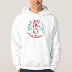 Weihnachtsmannmütze Sombrero Weihnachten Mexiko F Hoodie