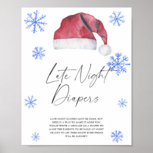Weihnachtsmannmütze - Spätabenteuerspiel Poster