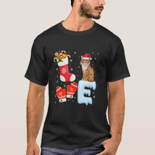 Weihnachtsmannmütze Weihnachten Strumpf Holiday Sa T-Shirt