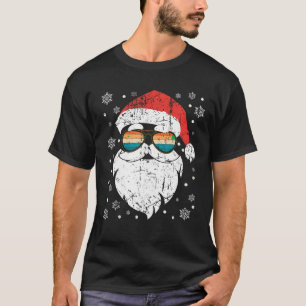 Weihnachtsmannmütze Weihnachten Weihnachten Matt F T-Shirt