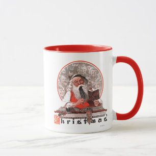 Weihnachtsmanns Ausgaben Tasse