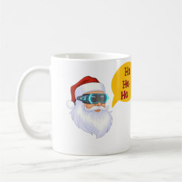 Weihnachtsmanns HO HO HO Frohe Weihnachten Kaffeetasse