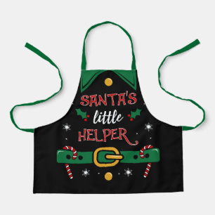 Weihnachtsmanns kleiner Helfer Schürze