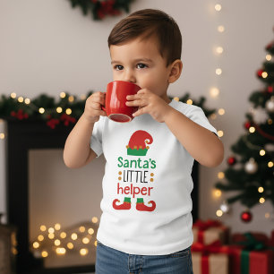 Weihnachtsmanns kleiner Helfer Weihnachten T-Shirt