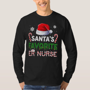 Weihnachtsmann's Lieblings-Er-Krankenwagen Apparel T-Shirt