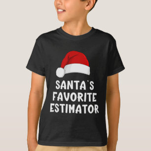 Weihnachtsmanns Lieblings-Schätzer Lustiger Weihna T-Shirt