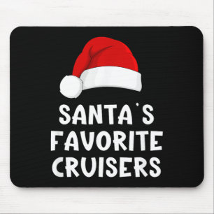 Weihnachtsmanns Lieblingskreuzfahrer Lustiges Kreu Mousepad