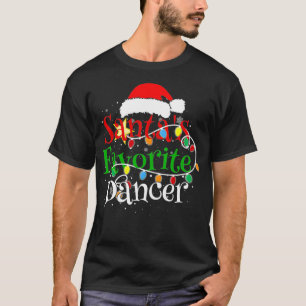 Weihnachtsmanns Lieblingstänzer Weihnachten Lustig T-Shirt