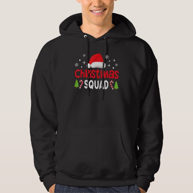 Weihnachtsmannschaft Familien-Gruppen-Matching   S Hoodie (Vorderseite)