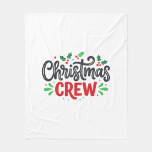 Weihnachtsmannschaft Festliches Feiertagsfest Fleecedecke