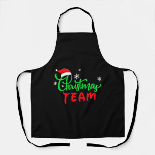 Weihnachtsmannschaft Funny Family Matching Geschen Schürze