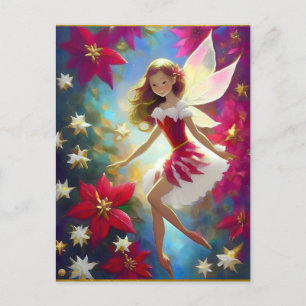 Weihnachtsmannschaft - Kupfer Ingwer Haar Postkarte