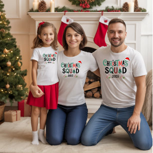 Weihnachtsmannschaft passende Familien-T-Shirts Baby T-shirt